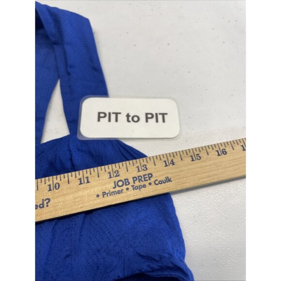 Anthropologie Royal Blue Cut out Maxi sun Dress Blue Size XS Resort‎ Beach party - Picture 4 of 7